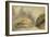 A Swiss Alpine Landscape-J. M. W. Turner-Framed Giclee Print