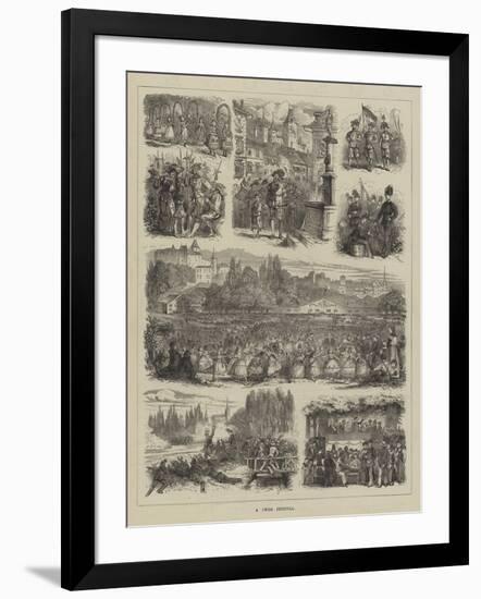 A Swiss Festival-null-Framed Giclee Print