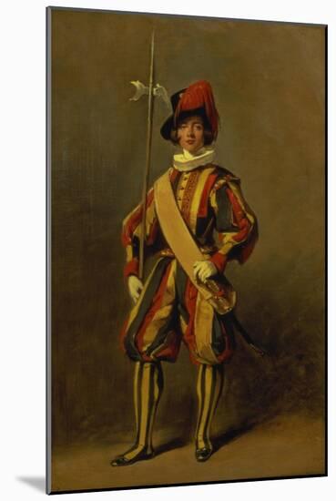 A Swiss Papal Guard-Etty-Mounted Giclee Print