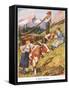 A Swiss Summer-Gordon Frederick Browne-Framed Stretched Canvas