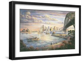 A Sydney Farewell-John Bradley-Framed Giclee Print