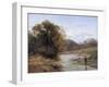 A Sylvan Stream, 19th Century-Thomas Creswick-Framed Giclee Print