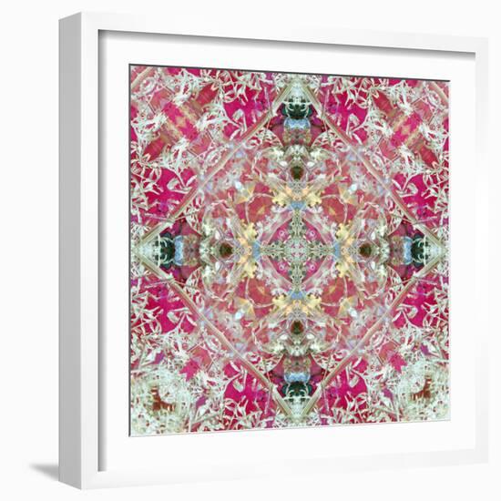 A Symmetric Floral Montage, Photograph, Layer Work-Alaya Gadeh-Framed Photographic Print