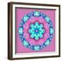 A Symmetric Floral Montage-Alaya Gadeh-Framed Photographic Print