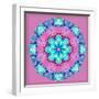 A Symmetric Floral Montage-Alaya Gadeh-Framed Photographic Print