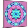 A Symmetric Floral Montage-Alaya Gadeh-Mounted Photographic Print