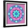 A Symmetric Floral Montage-Alaya Gadeh-Framed Premium Photographic Print