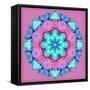 A Symmetric Floral Montage-Alaya Gadeh-Framed Stretched Canvas