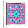 A Symmetric Floral Montage-Alaya Gadeh-Framed Photographic Print