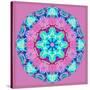 A Symmetric Floral Montage-Alaya Gadeh-Stretched Canvas