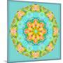 A Symmetric Floral Montage-Alaya Gadeh-Mounted Photographic Print