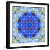 A Symmetric Ornament from Flowers, Photograph, Layer Work-Alaya Gadeh-Framed Photographic Print