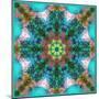 A Symmetric Ornament from Flowers, Photograph, Layer Work-Alaya Gadeh-Mounted Photographic Print