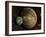 A System of Extraterrestrial Planets and their Moons-Stocktrek Images-Framed Photographic Print