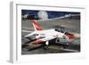 A T-45C Goshawk Lands on the Flight Deck of USS Theodore Roosevelt-null-Framed Photographic Print