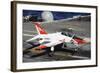 A T-45C Goshawk Lands on the Flight Deck of USS Theodore Roosevelt-null-Framed Photographic Print