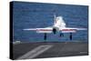 A T-45C Goshawk Launches from the Flight Deck of USS Harry S. Truman-null-Stretched Canvas