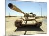 A T-55 Tank Destroyed by Nato Forces in the Desert North of Ajadabiya, Libya-Stocktrek Images-Mounted Photographic Print