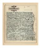 New Sectional and Township Map of Indiana, c.1876-A^ T^ Andreas-Art Print