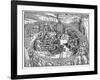 A Table Describing the Burning of Bishop Ridley and Father Latimer at Oxford-null-Framed Giclee Print