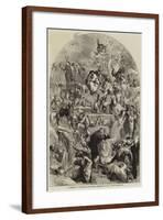 A Tableau of Shakespeare Characters-Sir John Gilbert-Framed Giclee Print