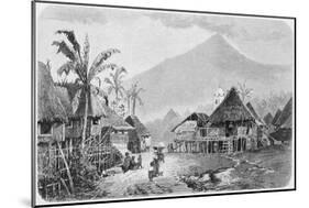 A Tagal Village-null-Mounted Premium Giclee Print