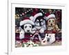 A Tail Wagging Christmas-Jenny Newland-Framed Giclee Print