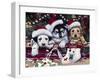 A Tail Wagging Christmas-Jenny Newland-Framed Giclee Print