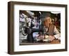 A Tailor at Work in Hong Kong, China-Andrew Mcconnell-Framed Photographic Print