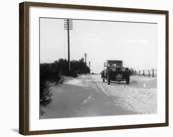 A Talbot in the Monte Carlo Rally, 1929-null-Framed Photographic Print