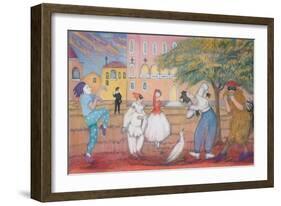 A tale full of sound and fury 2-Silvia Pastore-Framed Giclee Print