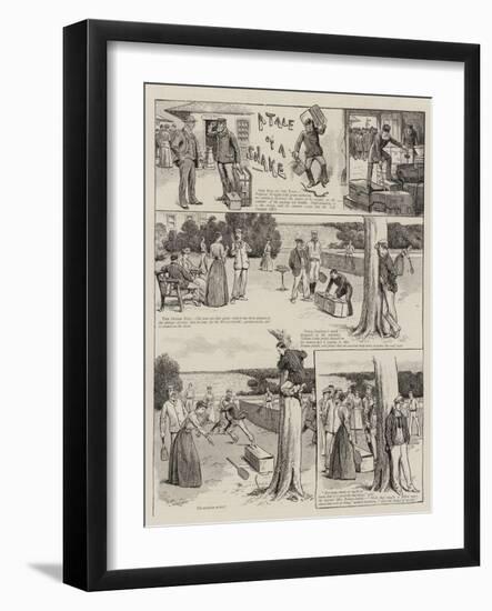 A Tale of a Snake-William Ralston-Framed Giclee Print