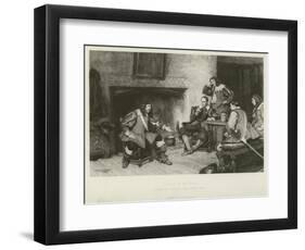 A Tale of Edgehill-John Seymour Lucas-Framed Giclee Print