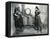 A Tale of Two Cities by Charles Dickens-Frederick Barnard-Framed Stretched Canvas