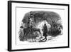 A Tale of Two Cities by Charles Dickens-George Cruikshank-Framed Giclee Print