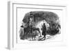 A Tale of Two Cities by Charles Dickens-George Cruikshank-Framed Giclee Print