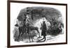 A Tale of Two Cities by Charles Dickens-George Cruikshank-Framed Giclee Print