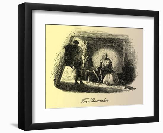 A Tale of Two Cities by Charles Dickens-Hablot Knight Browne-Framed Premium Giclee Print