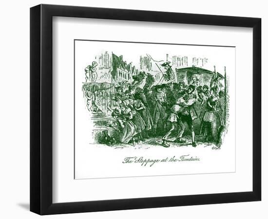 A Tale of Two Cities by Charles Dickens-Hablot Knight Browne-Framed Giclee Print