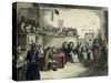 A Tale of Two Cities by Dickens-Frederick Barnard-Stretched Canvas