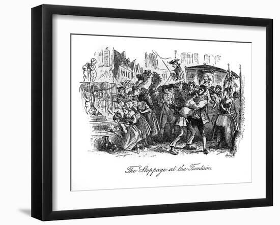 A Tale of Two Cities-Hablot Knight Browne-Framed Giclee Print