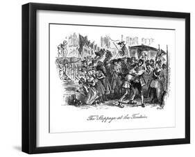 A Tale of Two Cities-Hablot Knight Browne-Framed Giclee Print