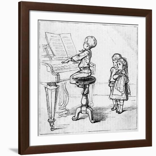 A Talented Performer-null-Framed Art Print