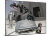 A Talon 3B Robot Recovering a Stick of Dynamite And Other Explosive Devices in Bahrain-Stocktrek Images-Mounted Photographic Print