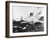 A Tank and Air Battle-null-Framed Premium Photographic Print