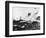 A Tank and Air Battle-null-Framed Photographic Print