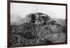 A Tank in Action on the Western Front, Somme, France, First World War, 1914-1918-null-Framed Giclee Print