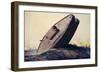 A Tank in Action-null-Framed Giclee Print