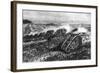 A Tank Offensive at Cambrai, France-null-Framed Giclee Print