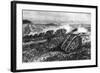 A Tank Offensive at Cambrai, France-null-Framed Giclee Print